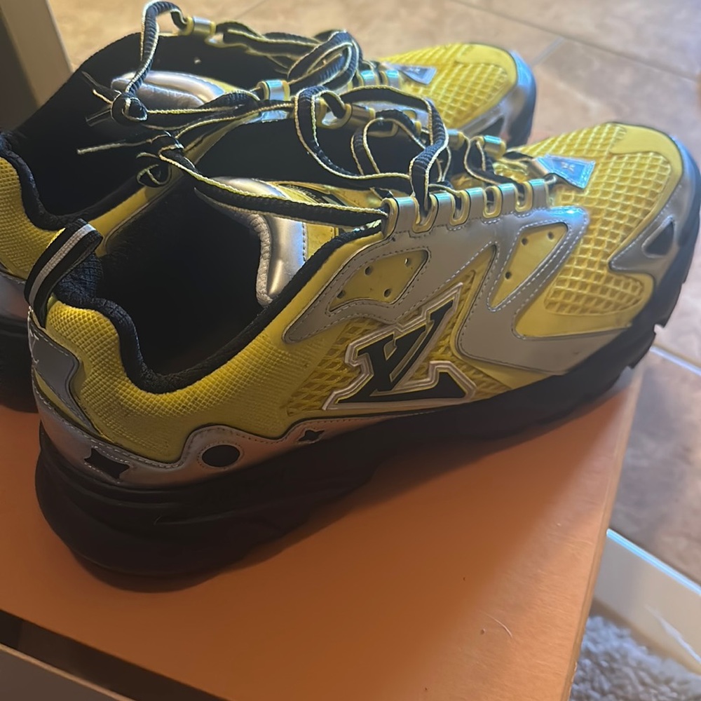 Slightly worn Louis Vutton sneakers